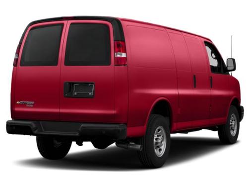 Red Hot 2015 Chevrolet Express 2500 Work Van