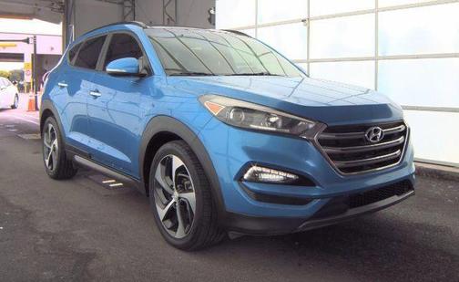 Caribbean Blue 2016 Hyundai TUCSON Limited