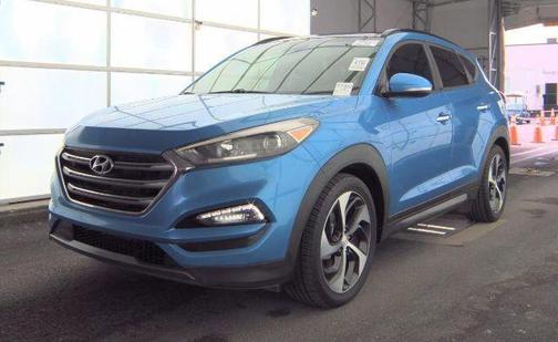 Caribbean Blue 2016 Hyundai TUCSON Limited