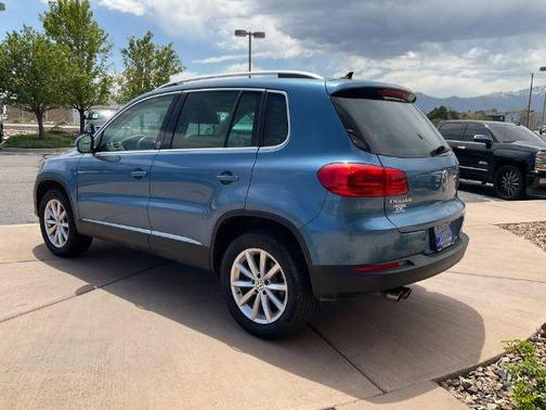 Pacific Blue Metallic 2017 Volkswagen Tiguan 2.0T Wolfsburg Edition