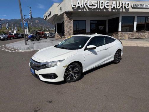 White Orchid 2017 Honda Civic EX-T