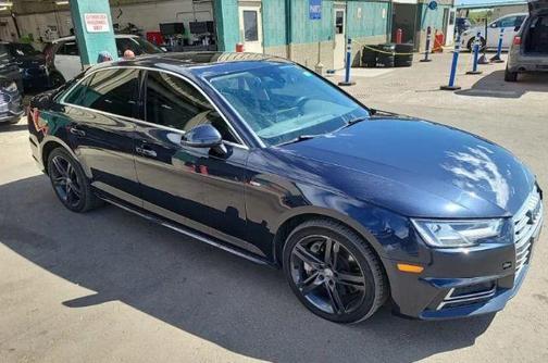 Moonlight Blue 2018 Audi A4 2.0T Premium Plus