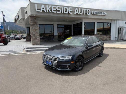 Moonlight Blue 2018 Audi A4 2.0T Premium Plus