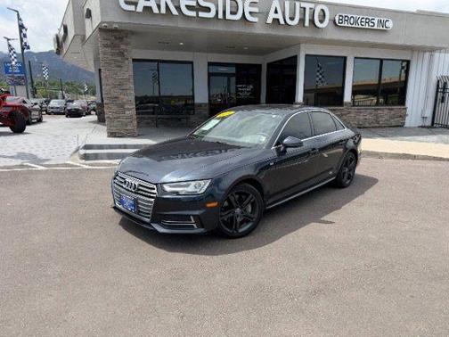 Moonlight Blue 2018 Audi A4 2.0T Premium Plus