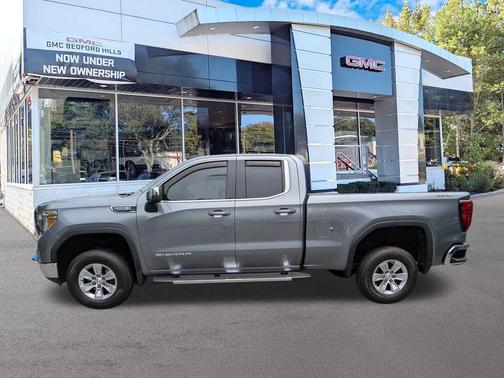 Satin Steel Metallic 2019 GMC Sierra 1500 SLE