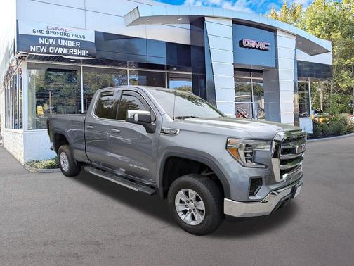 Satin Steel Metallic 2019 GMC Sierra 1500 SLE