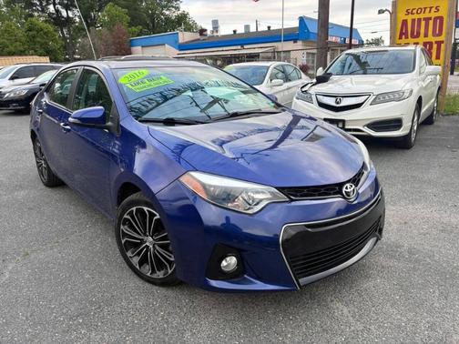 Blue 2016 Toyota Corolla L
