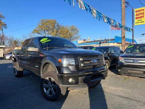 Black 2014 Ford F-150 FX4