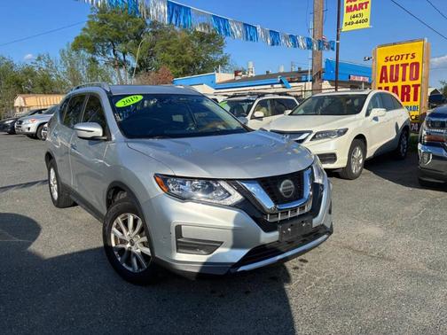 Brilliant Silver Metallic 2019 Nissan Rogue SV