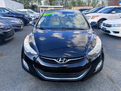 Midnight Black 2013 Hyundai ELANTRA GLS