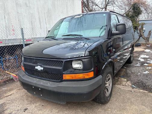 Black 2014 Chevrolet Express 1500 LS