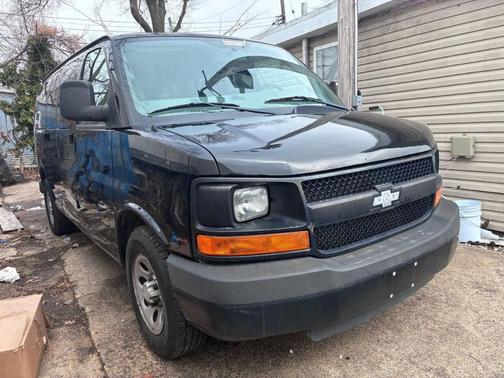 Black 2014 Chevrolet Express 1500 LS