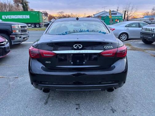 Black Obsidian 2018 INFINITI Q50 3.0t Sport