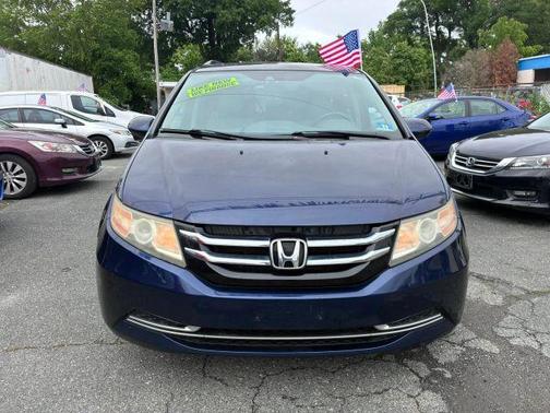Blue 2014 Honda Odyssey EX-L