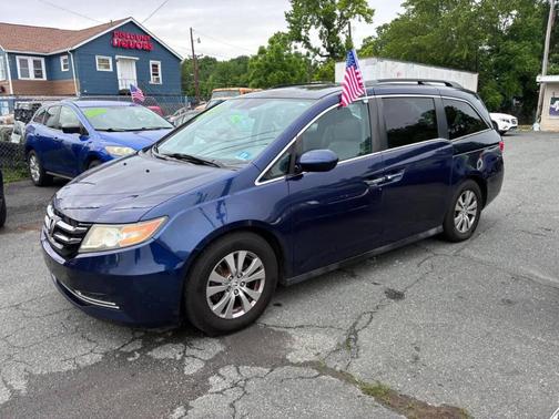 Blue 2014 Honda Odyssey EX-L