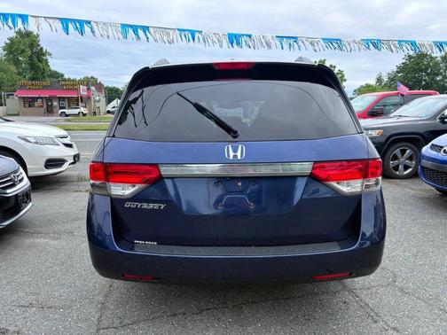 Blue 2014 Honda Odyssey EX-L