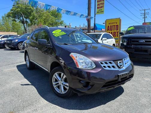 Black Amethyst 2015 Nissan Rogue Select S