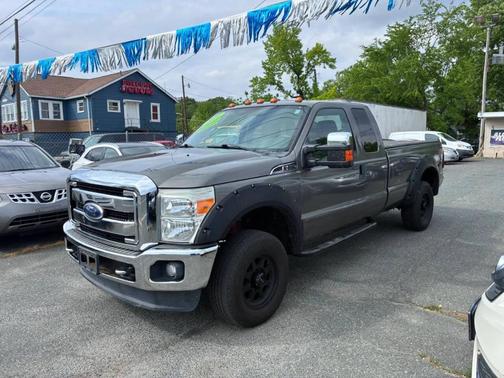 Gray 2011 Ford F-250 XLT