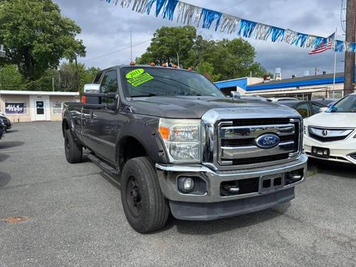 Gray 2011 Ford F-250 XLT