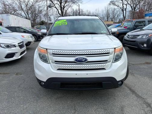 White Platinum Tri-Coat Metallic 2012 Ford Explorer Limited