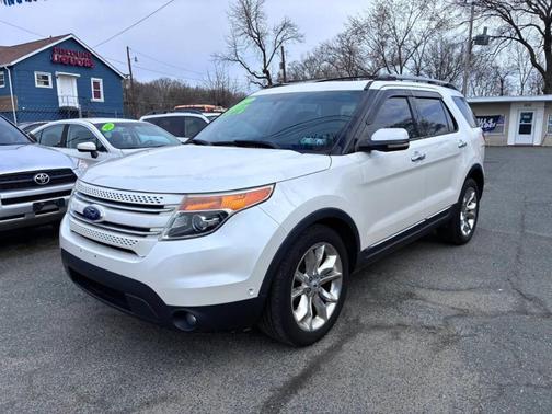 White Platinum Tri-Coat Metallic 2012 Ford Explorer Limited