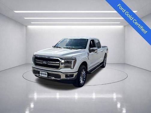STAR WHITE METALLIC TRICOAT 2025 Ford F-150 LARIAT