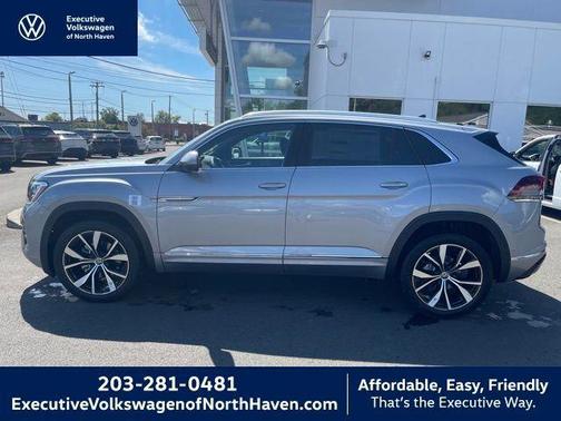 silver mist metallic 2026 Volkswagen Atlas Cross Sport 2.0T SEL Premium SUV