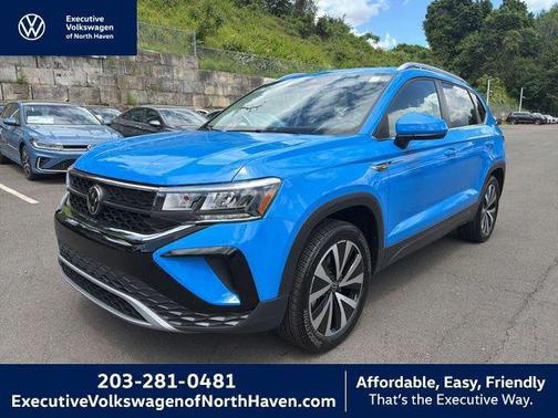 Blue 2023 Volkswagen Taos 1.5T SE