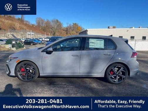 Moonstone Gray 2026 Volkswagen Golf GTI 2.0T SE DSG Hatchback