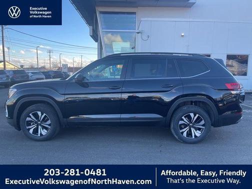 Deep Black Pearl 2026 Volkswagen Atlas 2.0T SE SUV