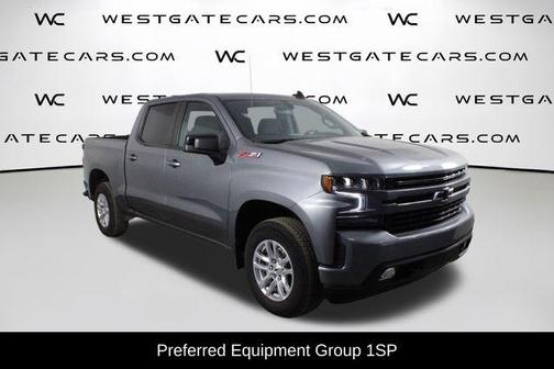 Satin Steel Metallic 2021 Chevrolet Silverado 1500 RST