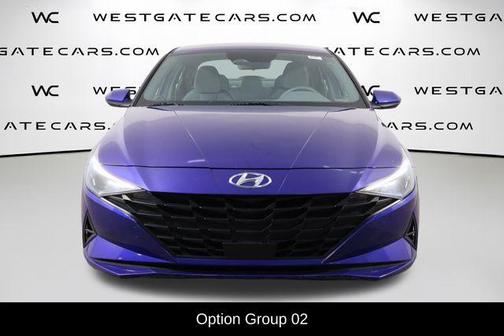 Intense Blue 2023 Hyundai ELANTRA SEL