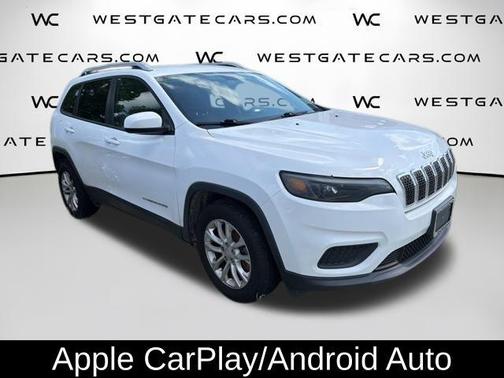 Bright White Clearcoat 2020 Jeep Cherokee Latitude