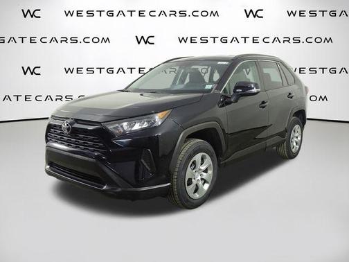 Midnight Black Metallic 2021 Toyota RAV4 LE