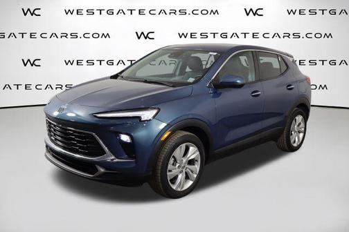Ocean Blue Metallic 2024 Buick Encore GX Preferred