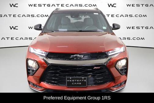 Crimson Metallic 2022 Chevrolet Trailblazer RS
