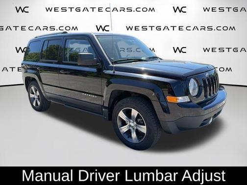 Black Clearcoat 2017 Jeep Patriot High Altitude
