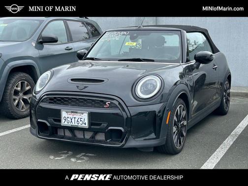 Midnight Black 2023 MINI Convertible Cooper S