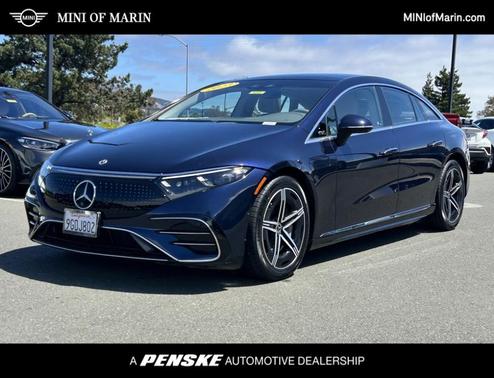 Nautical Blue Metallic 2023 Mercedes-Benz EQS 580 Base 4MATIC