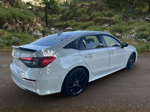 Platinum White Pearl 2022 Honda Civic Sport CVT