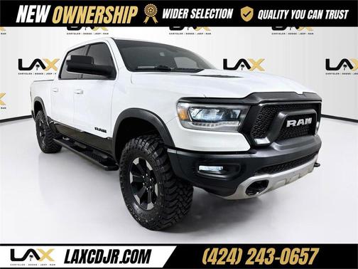 Bright White Clearcoat 2020 RAM 1500 Rebel