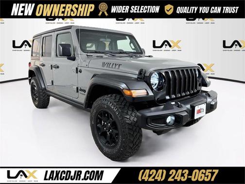 Sting Gray Clearcoat 2022 Jeep Wrangler Unlimited Sport