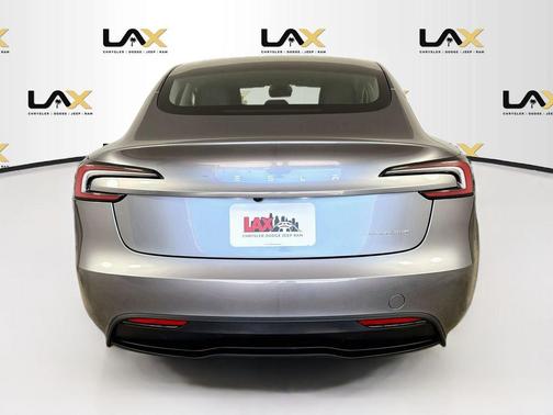 Gray 2025 Tesla Model 3 Long Range