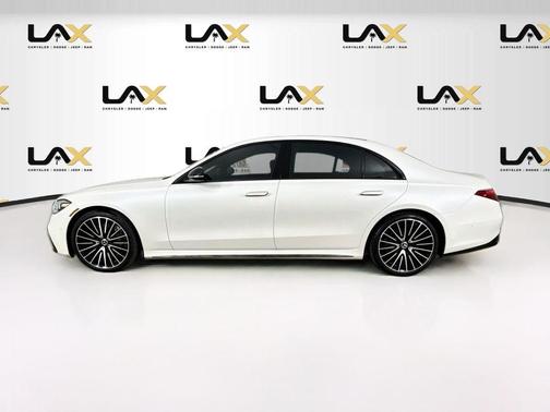 White 2023 Mercedes-Benz S-Class S 580 4MATIC