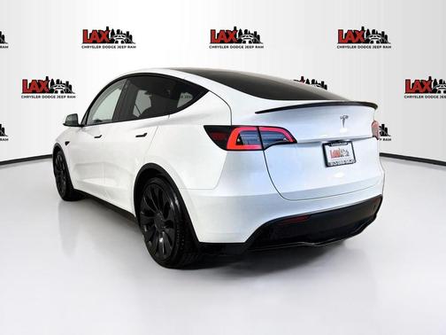 Yellow 2022 Tesla Model Y Performance