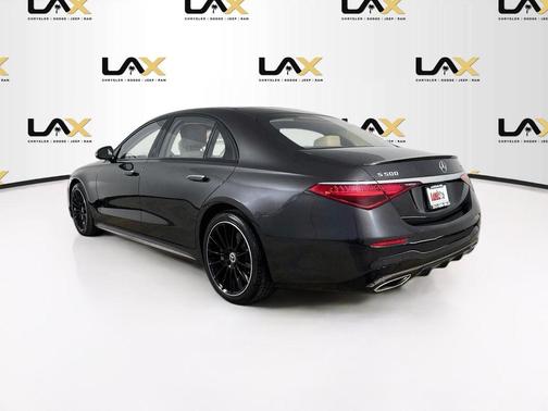 Gray 2023 Mercedes-Benz S-Class S 500 4MATIC