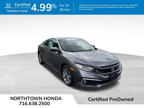 Modern Steel Metallic 2019 Honda Civic