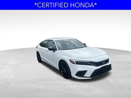 Platinum White Pearl 2023 Honda Civic