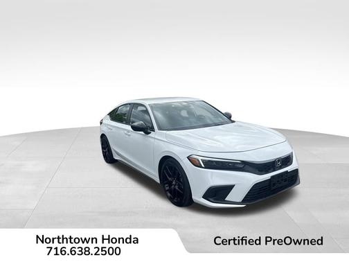Platinum White Pearl 2023 Honda Civic