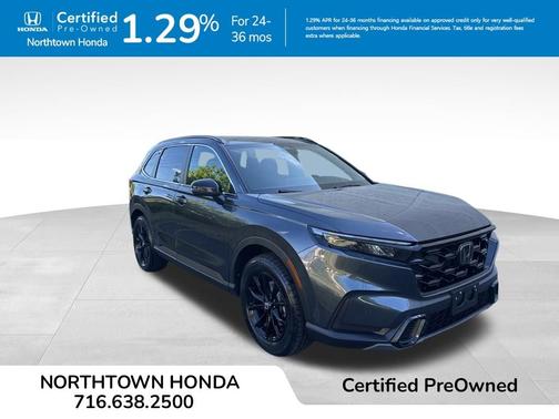 Meteorite Gray Metallic 2024 Honda CR-V Hybrid
